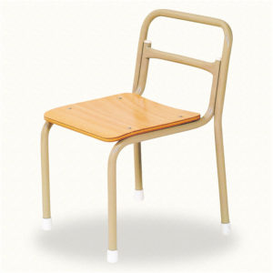 園児用椅子スタック式 S-19-A（背板無）